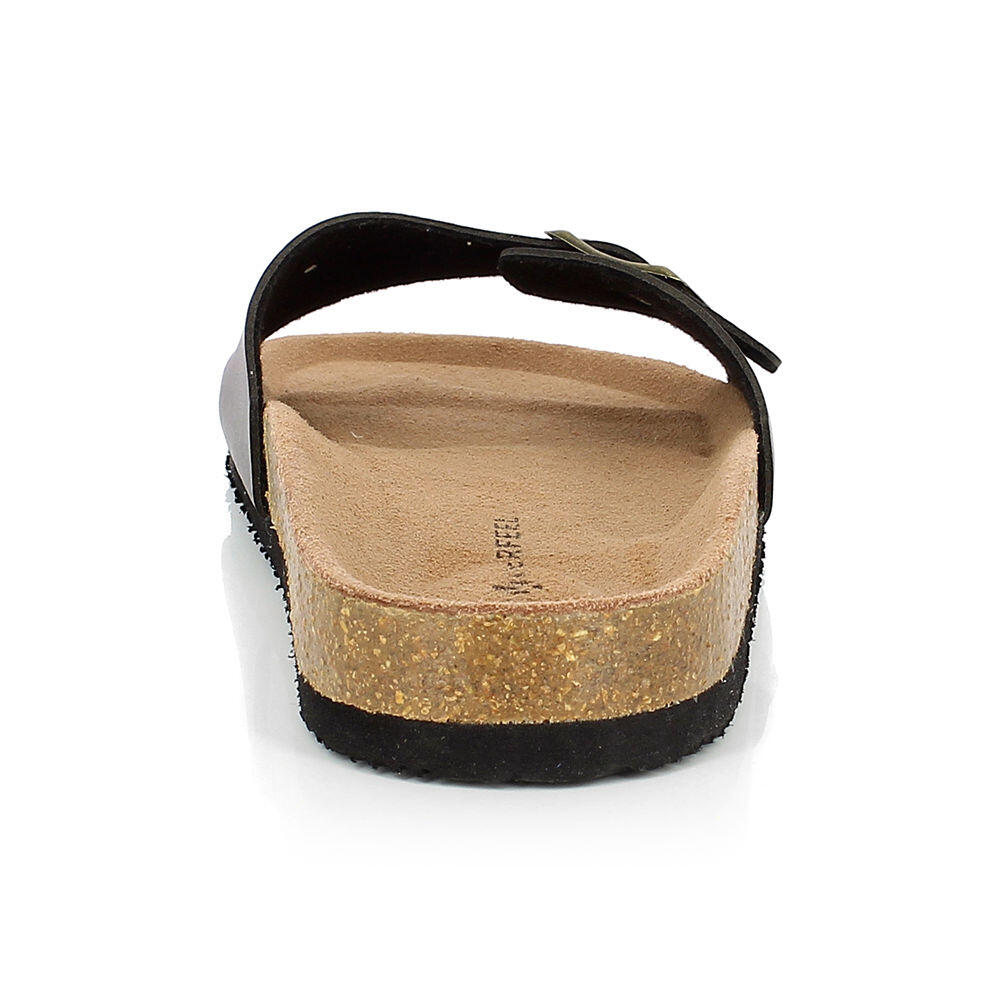 Sandales pour homme - JORIS - Noir 3/4