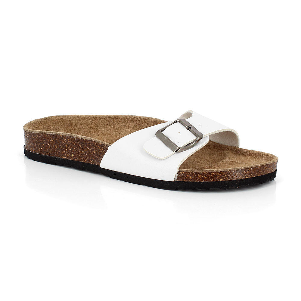 Kimberfeel - Sandales Pour Femme - Natta - Blanc - Claquettes - Blanc - 40 - Decathlon