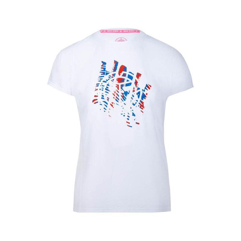 Ufoma Lifestyle Tee - blue/white/red