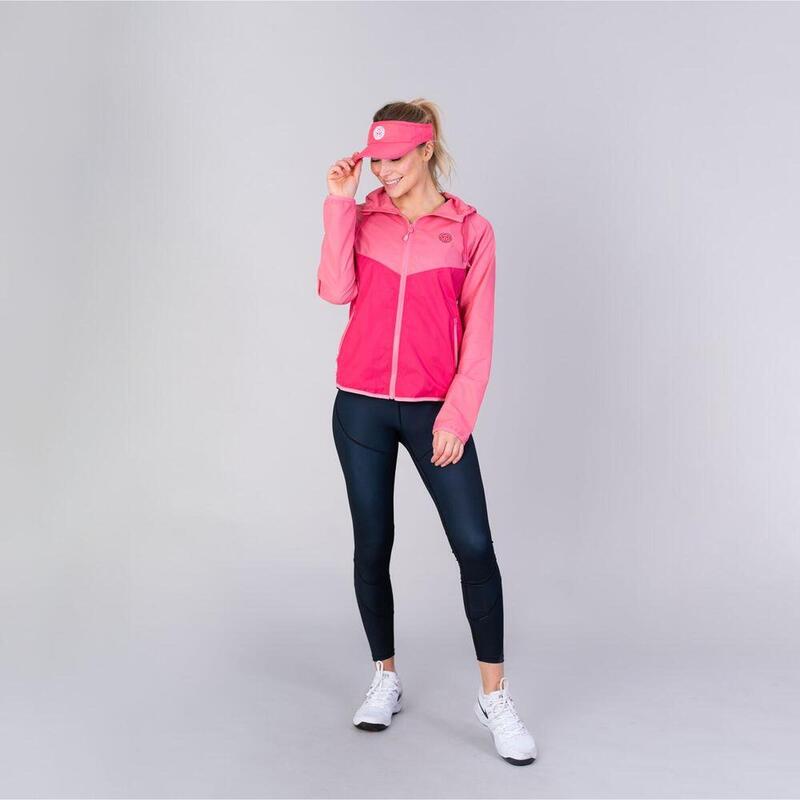 Zohra Tech Windbreaker - berry/ rose