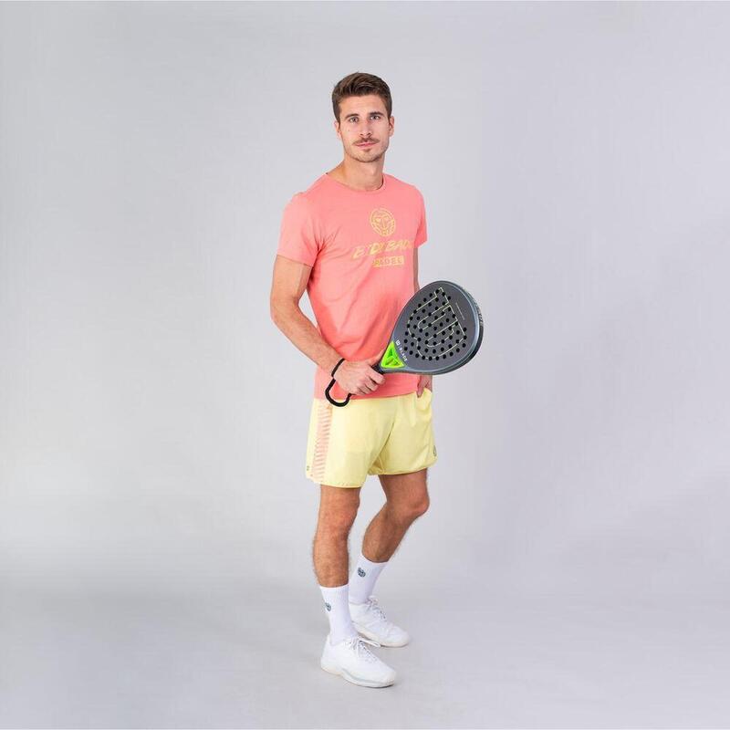 Bevis 7Inch Tech Shorts - light yellow/coral