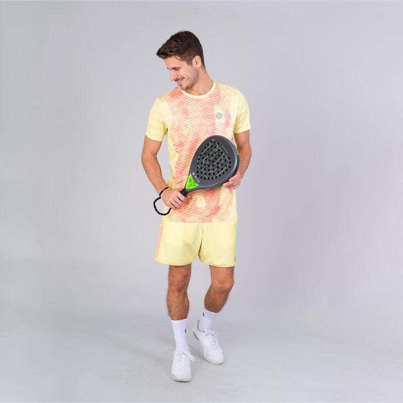 Bevis 7Inch Tech Shorts - light yellow/coral