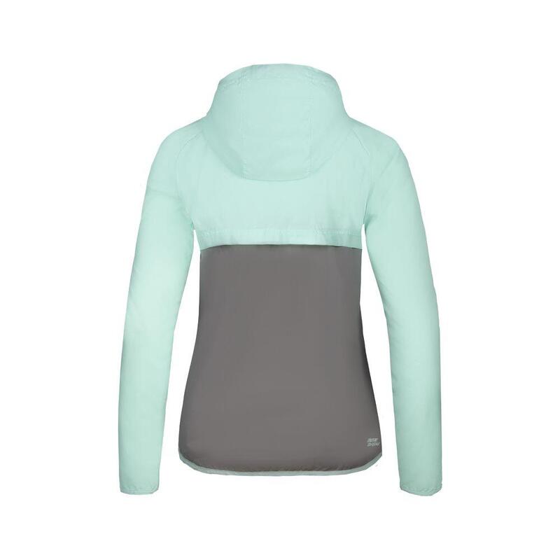 Zohra Tech Windbreaker - mint/ grey