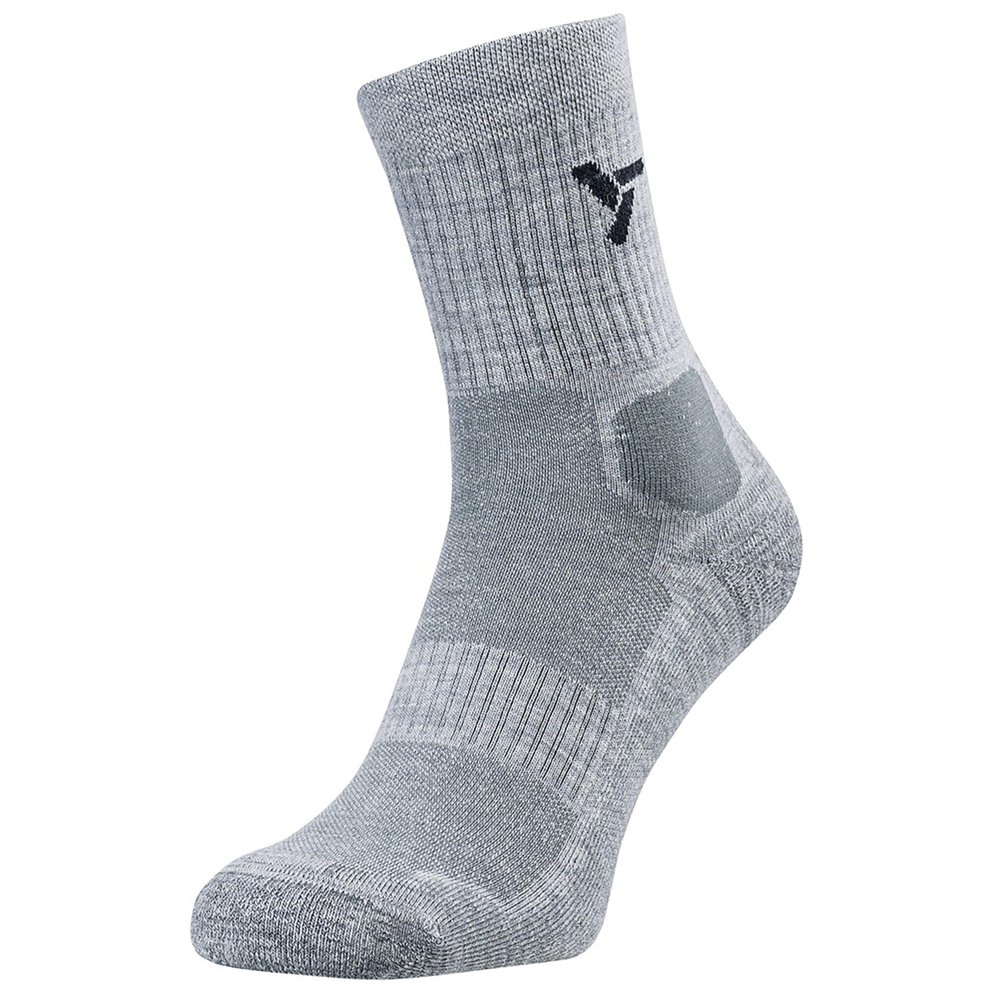 Silvini - Chaussettes Avec Laine Mérinos Unisexe Lattari Ua1746 - Chaussettes - Gris|noir - 34/35 - Decathlon