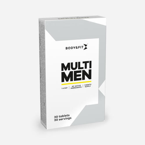 BODY&FIT Multi Men - Multivitamine voor Mannen - 30 Tabletten