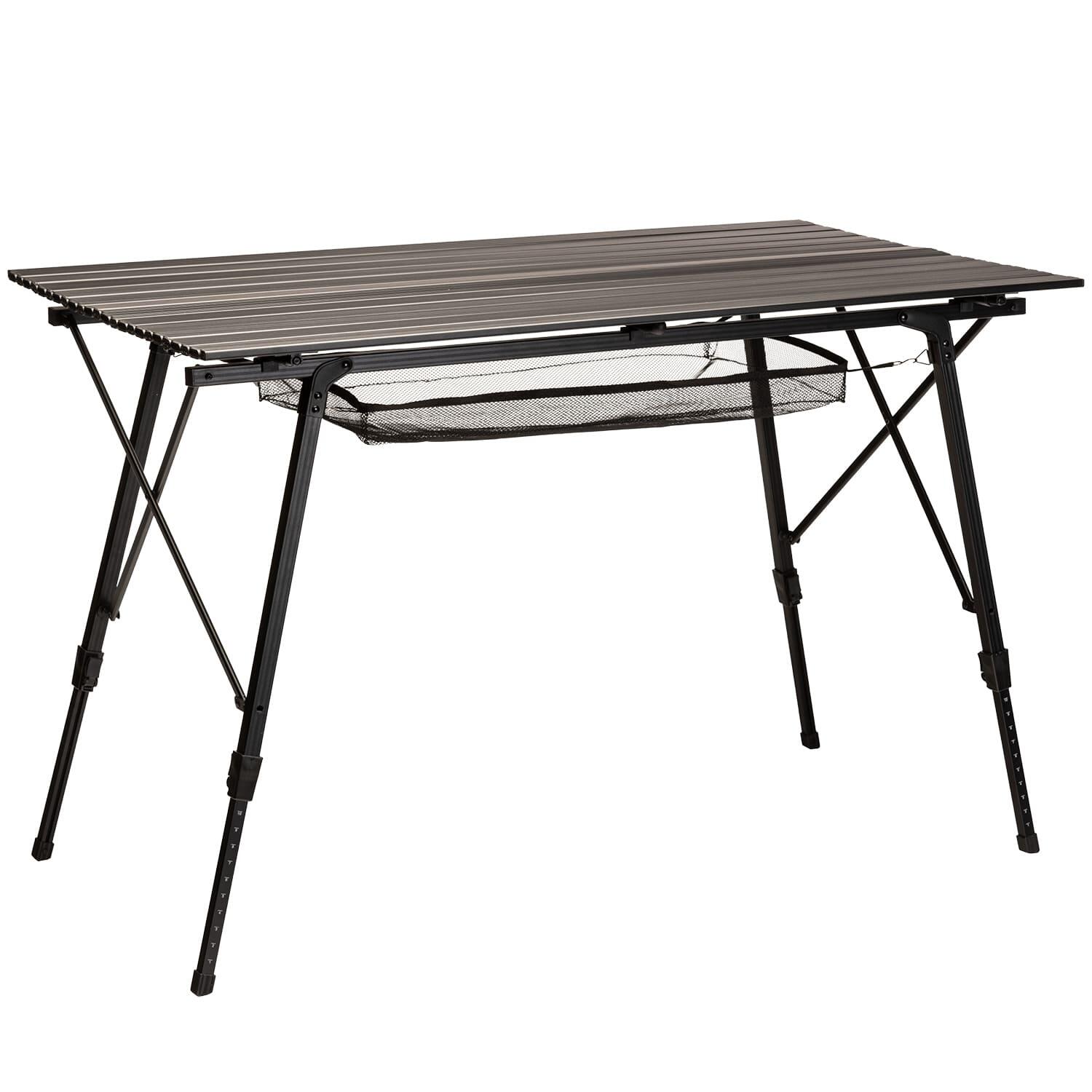 SKANDIKA Campingtafel - Jamsa - opvouwbaar - in hoogte verstelbaar - 120 × 70 cm