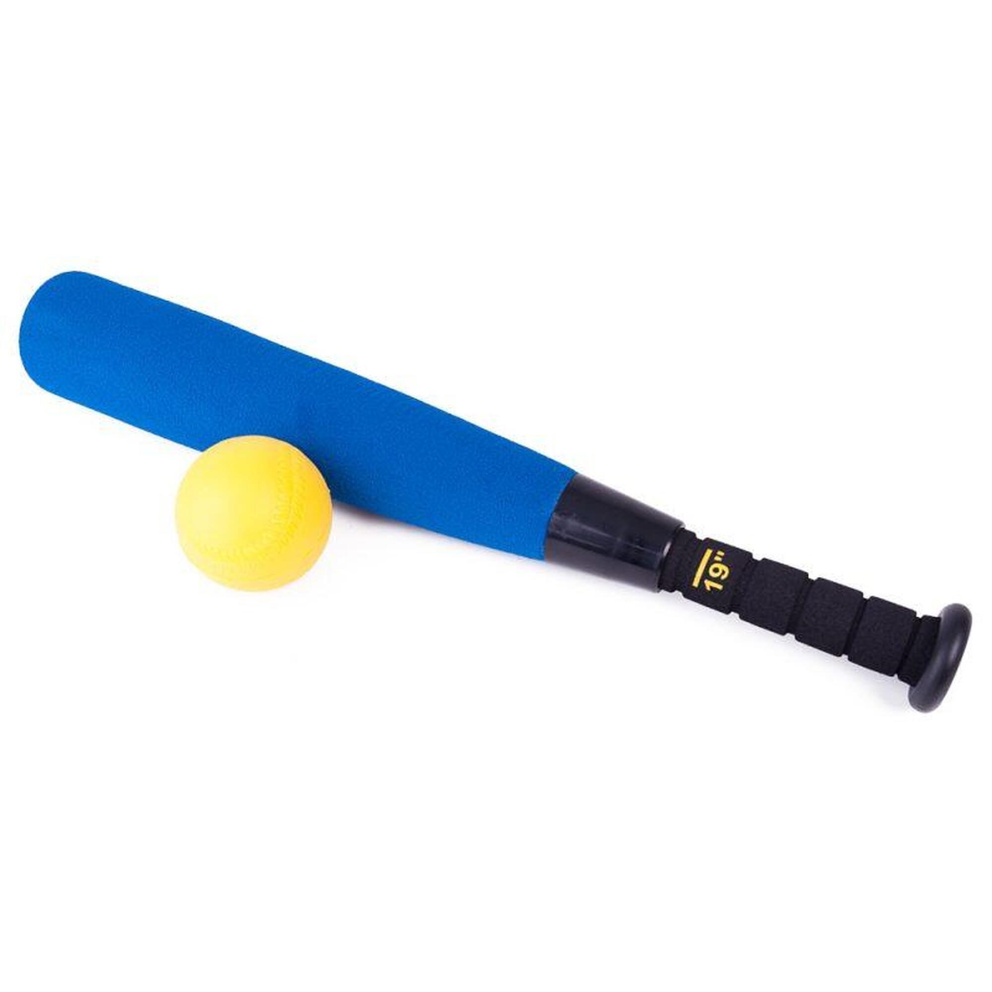 TACO DE BASEBOL AJUSTÁVEL EM ESPUMA + BOLA (48-61cm)