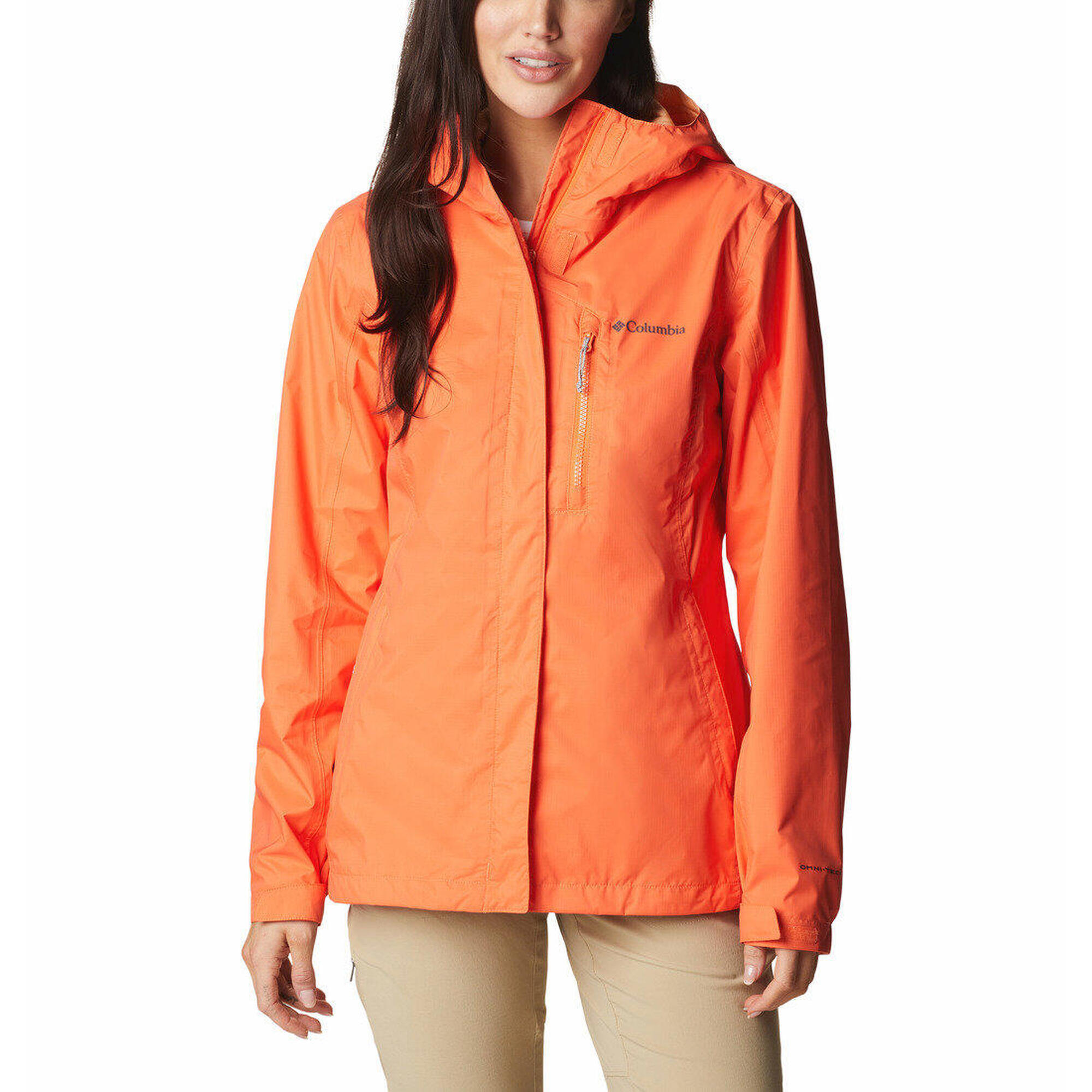 Columbia - Veste Columbia Pouring Adventure Ii - Coupe-pluie - Orange - 36 Xs - Decathlon