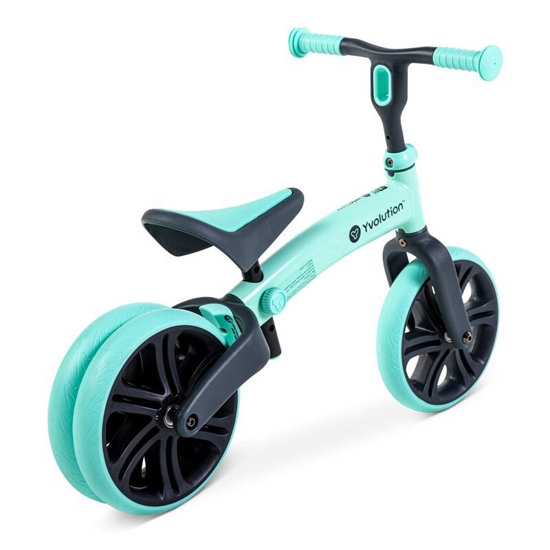 BICICLETA DE BALANCE PARA CRIANÇAS YVOLUTION YVELO JUNIOR VERDE 3/6