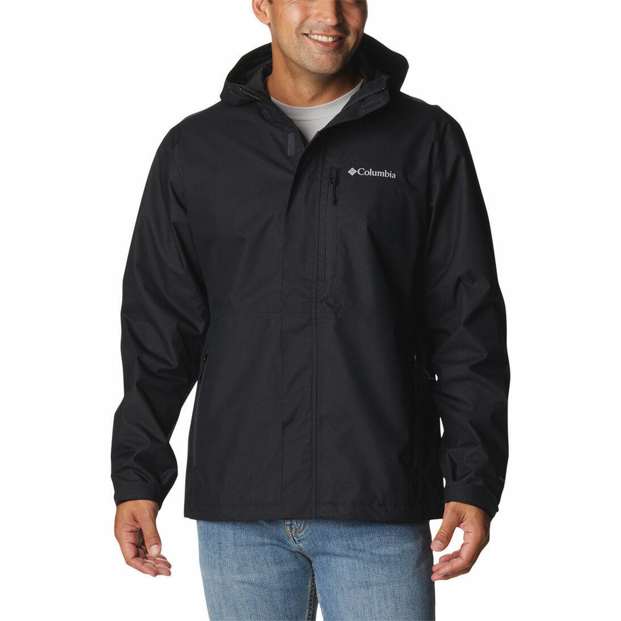 COLUMBIA Regenmantel Hikebound Jacket Herren - Schwarz