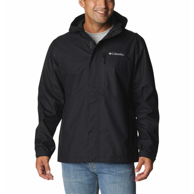 Regenmantel Hikebound Jacket Herren - Schwarz