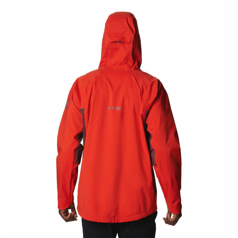 Regenmantel Mazama Trail Shell Herren - orange