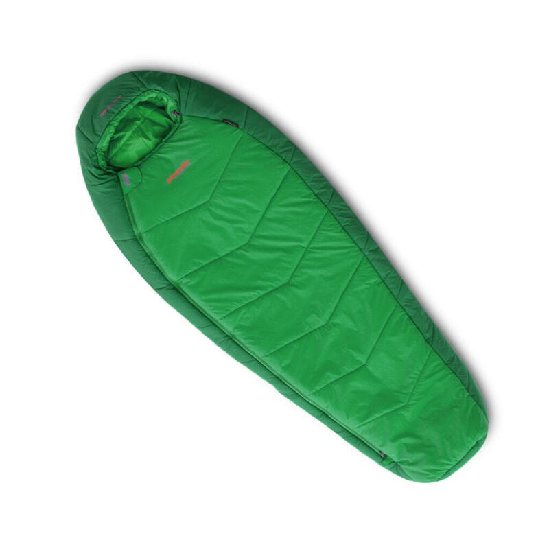Śpiwór turystyczny syntetyczny Pinguin MISTRAL JUNIOR PFM green prawy