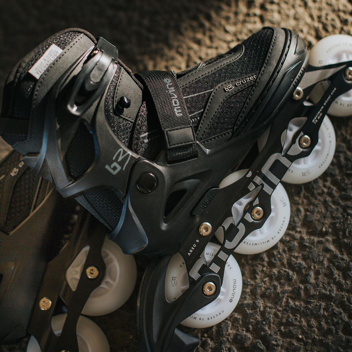 Patins à roulettes réglables fitness pour enfants Movino Cruzer B3 2/8