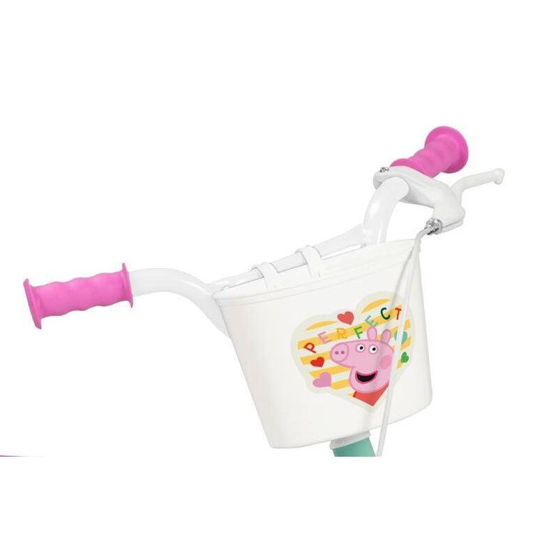 Bicicleta Infantil 12" EN71 PEPPA PIG VERDE