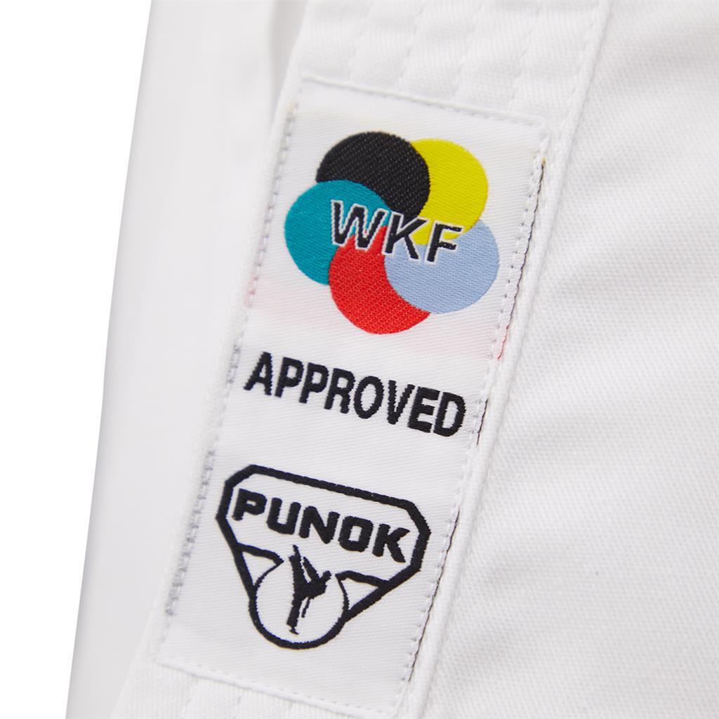 Uniforme Gi Karate Entrenamiento con Cinturón Gratis Aprobado por la WKF Punok 5/7