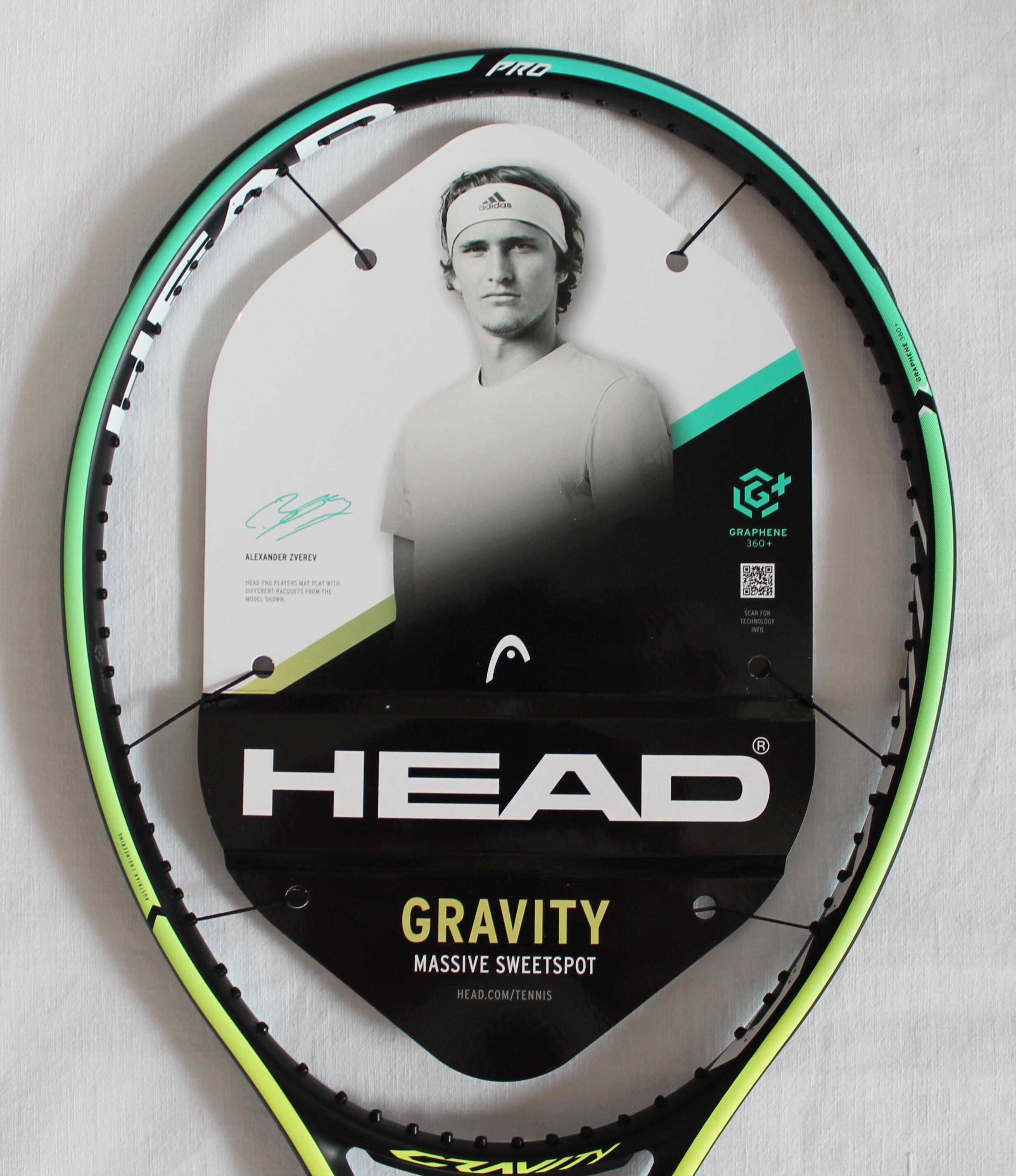 HEAD Gravity TOUR Graphene 360+ Alexander Zverev Turnierschläger 4/7
