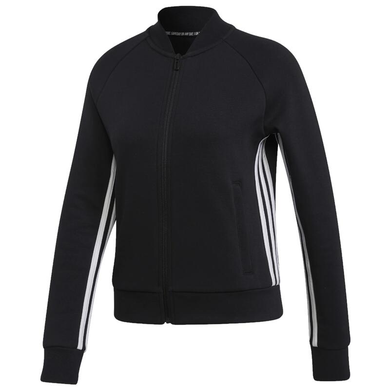 Női pulóver, adidas Must Haves 3 Stripes Track Jacket, fekete