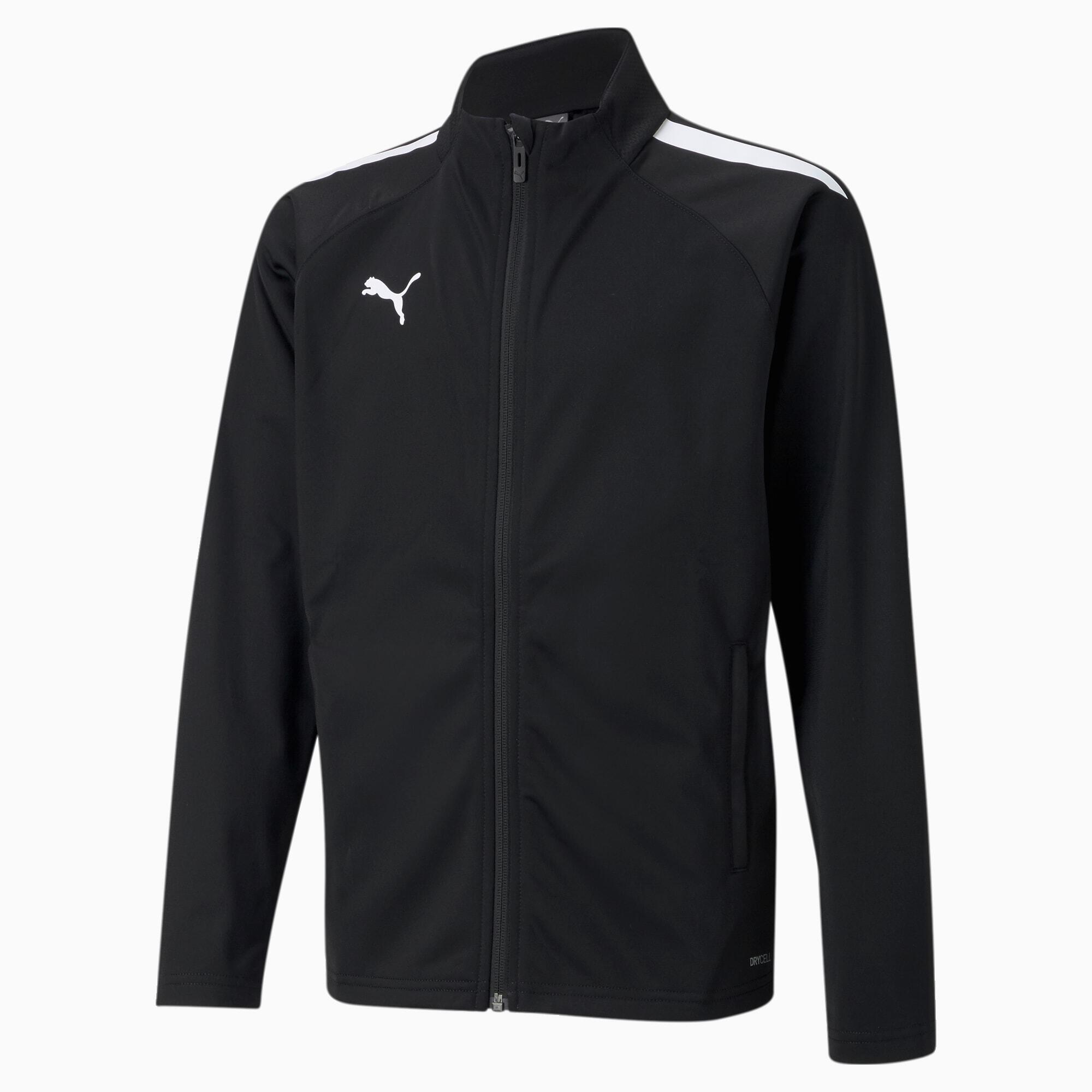 teamLIGA Training voetbaljack voor jongeren PUMA Electric Blue Lemonade Black 4/7