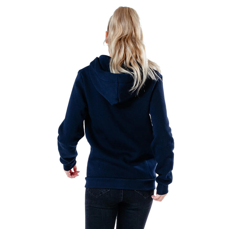 Sweatshirt pour femmes Drawstring Zip Hoodie