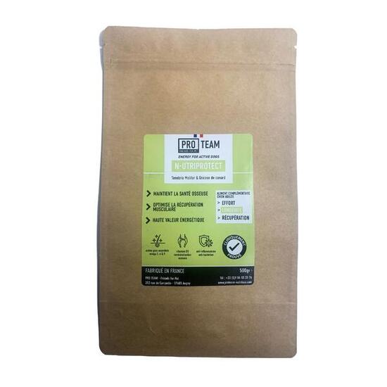 Complément pour chien sante osseuse musculaire - Pro Team Nutriprotect - 500gr