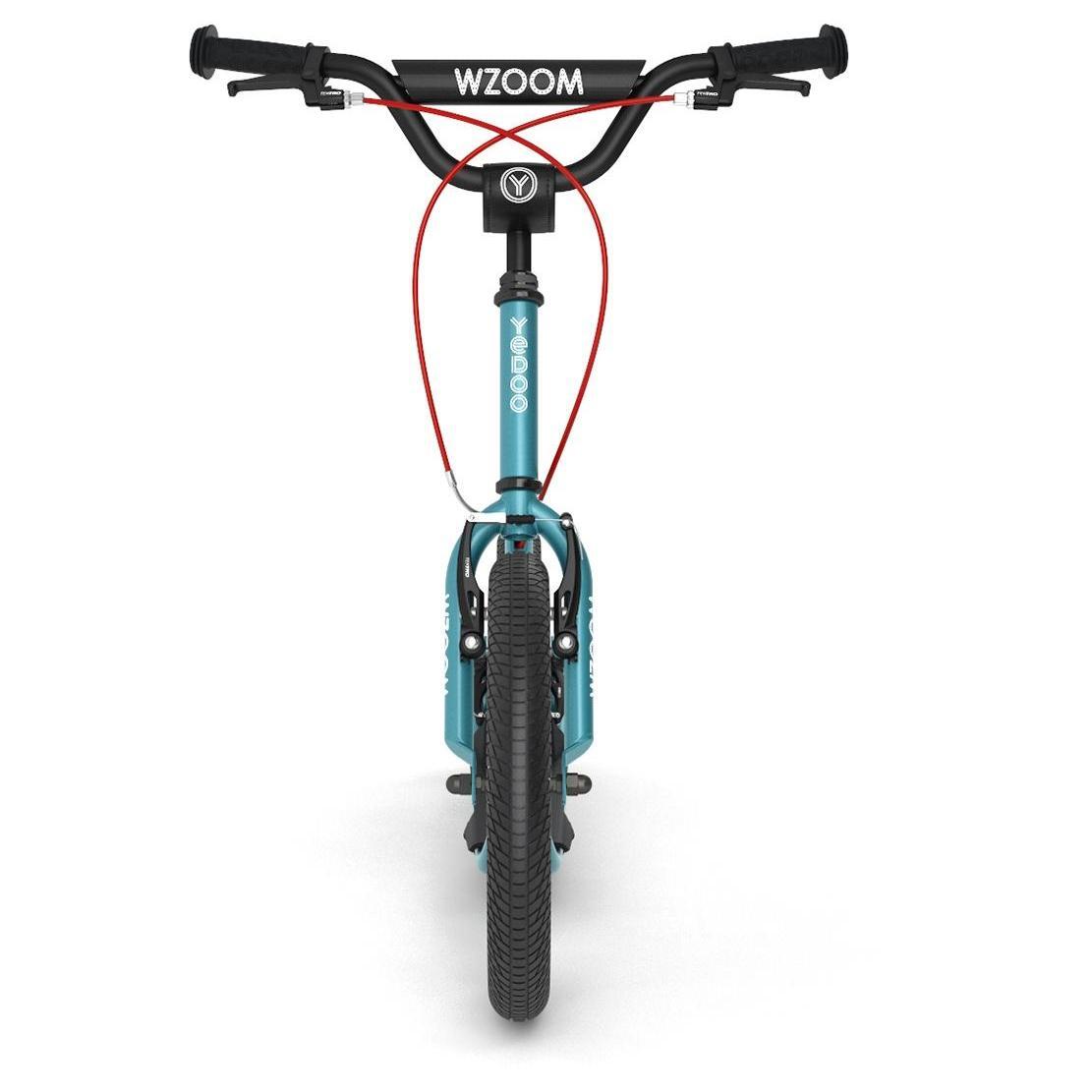 Yedoo Wzoom children's scooter with pneumatic tires Tealblue 3/6