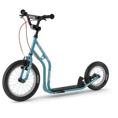 Yedoo wzoom children's scooter with pneumatic tires tealblue