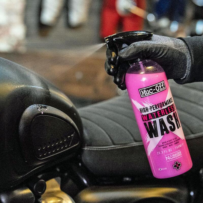 Muc-Off High Perf fietsreinigingsvloeistof. Waterloze was 750 ml