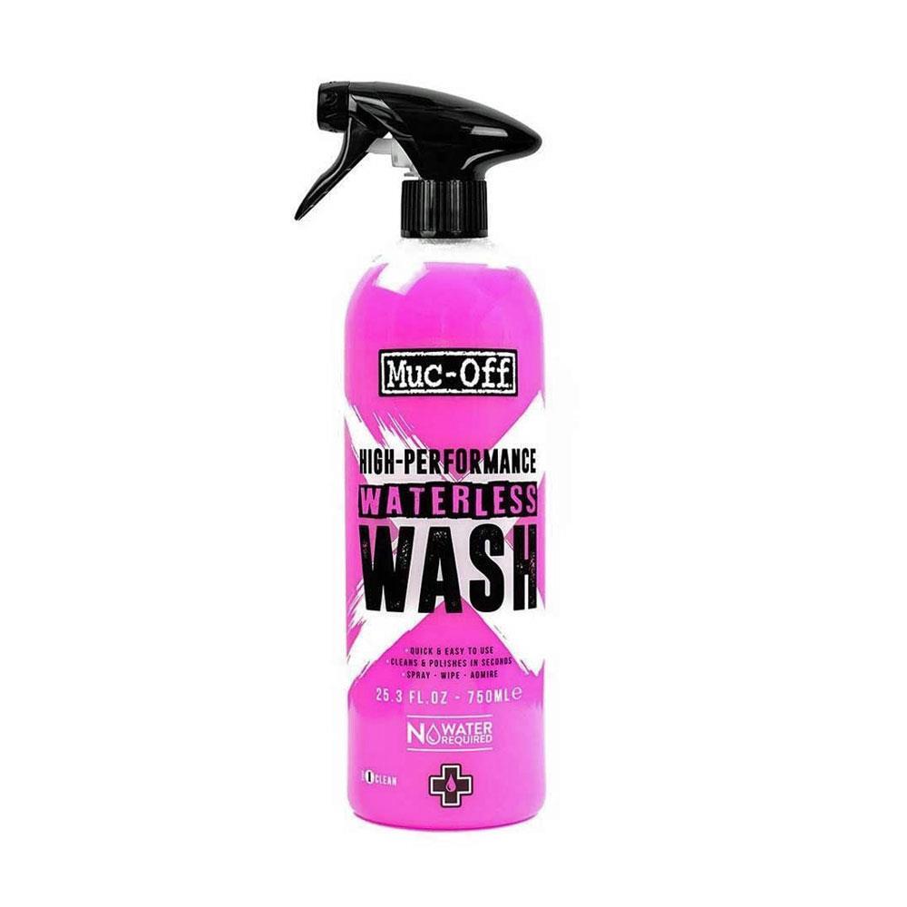 MUC-OFF Líquido limpiador de bicicletas Muc-Off High Perf. Lavado sin agua 750 ml