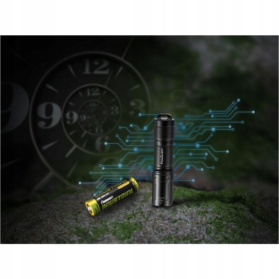 Latarka diodowa Fenix E01 V2.0 czarna 4/6