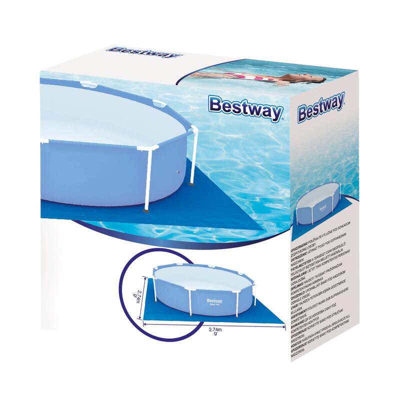 Bestway Bodenplane 274 x 274 cm