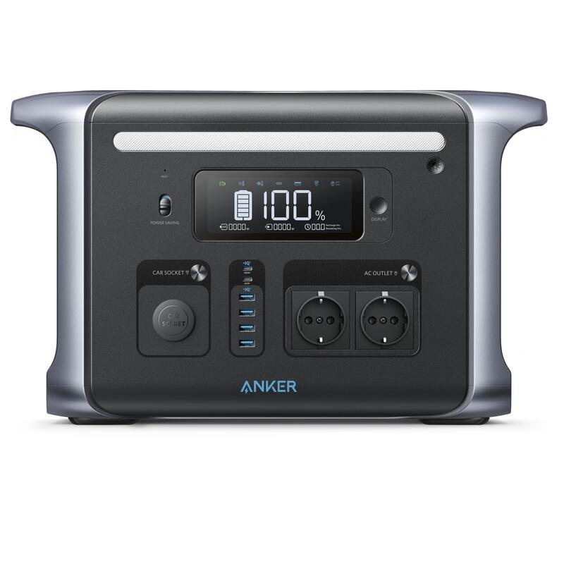 Stazione di alimentazione portatile ANKER 757, 1229Wh, batteria LiFePo4, 9 porte