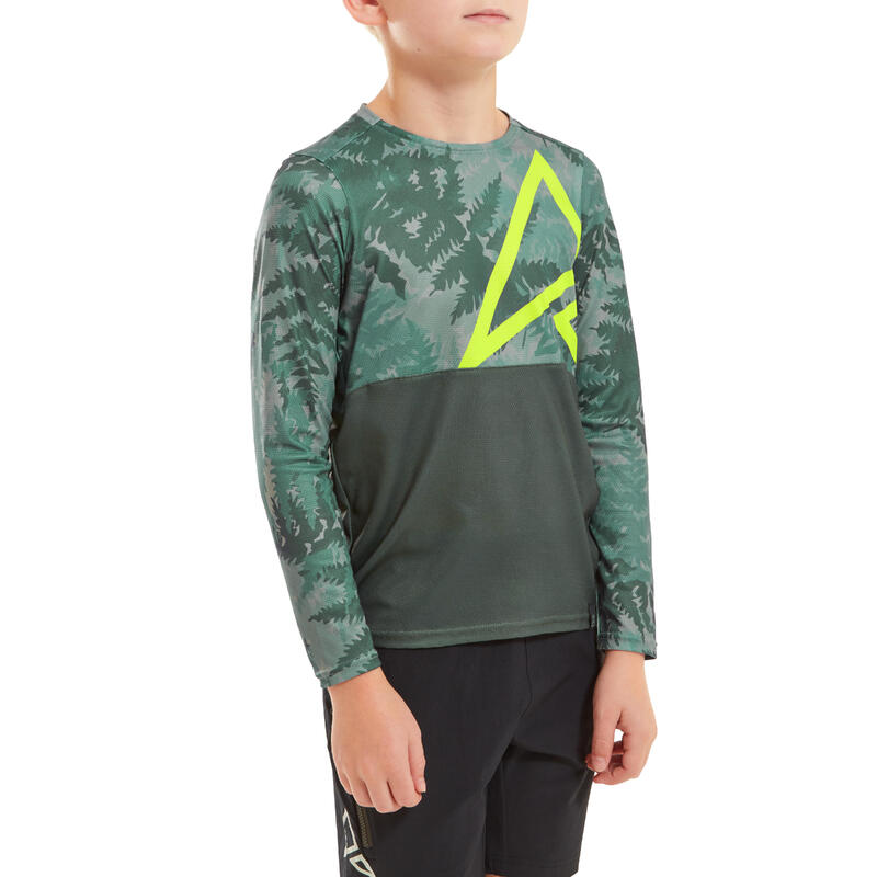 Maillot de vélo Spark Trail manches longues enfant