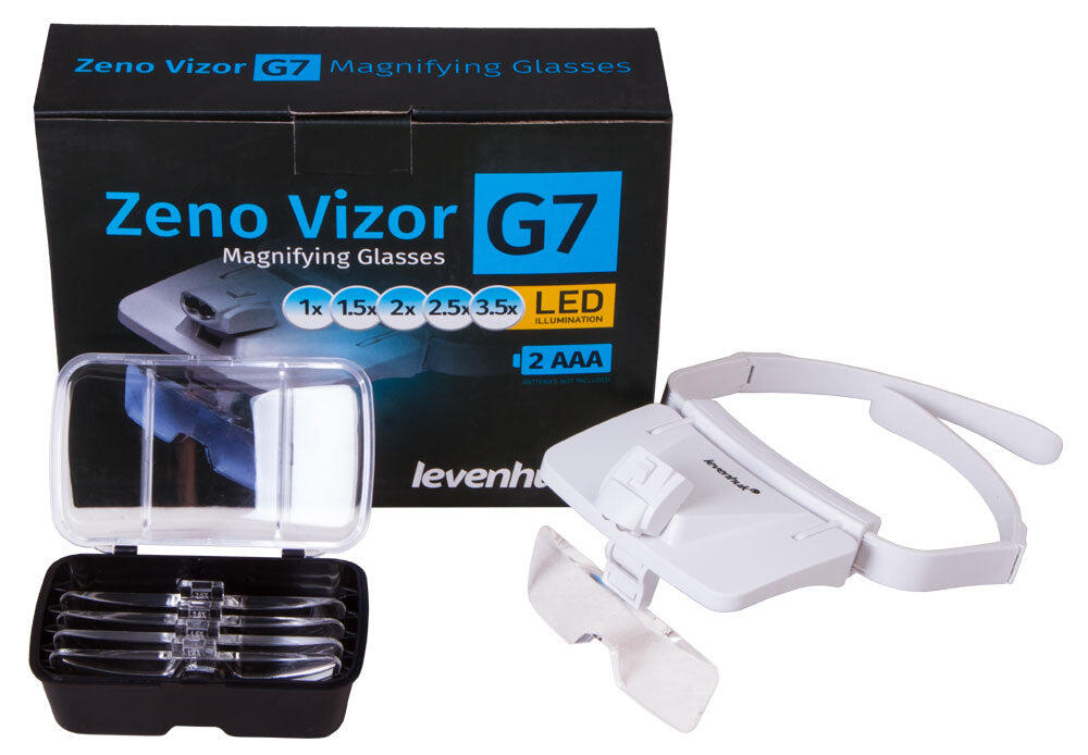 Occhiali d'ingrandimento Zeno Vizor G7 Levenhuk 2/5