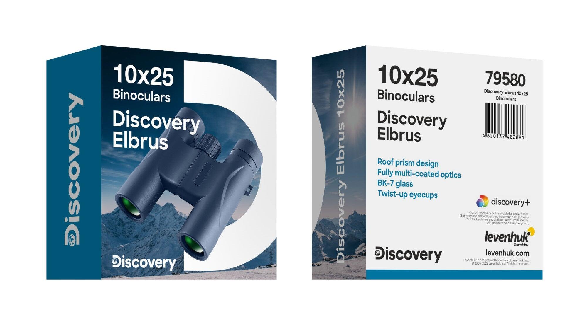 Jumelles Levenhuk Discovery Elbrus 10x25 2/7
