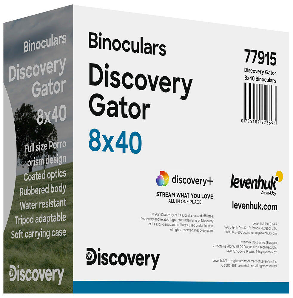 Jumelles Levenhuk Discovery Gator 8x40 3/7