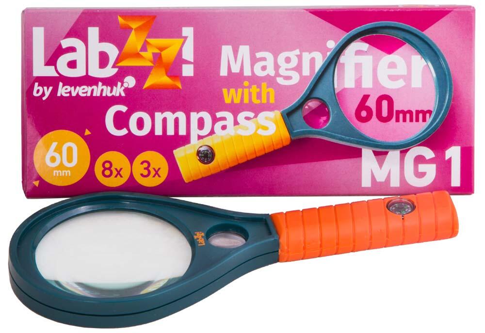 LabZZ MG1 Lente d'ingrandimento a compasso Levenhuk 2/5