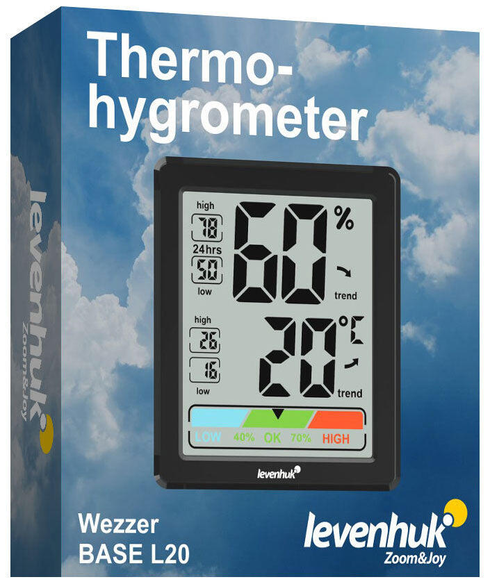 Termohigrómetro Levenhuk Wezzer BASE L20 2/7