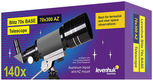 Telescopio Levenhuk Blitz 70s BASE 2/7