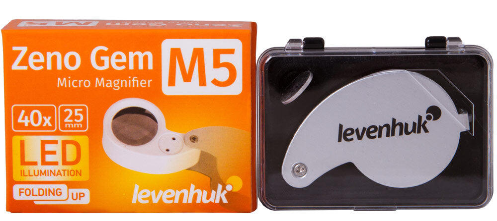 Lente d'ingrandimento Zeno Gem M5 Levenhuk 3/5