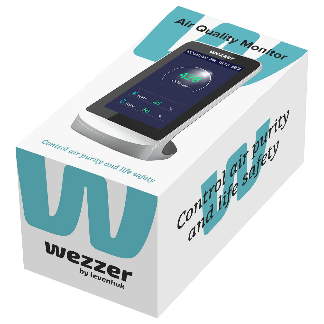 Wezzer Air MC60 Monitor di qualità dell'aria Levenhuk 3/5