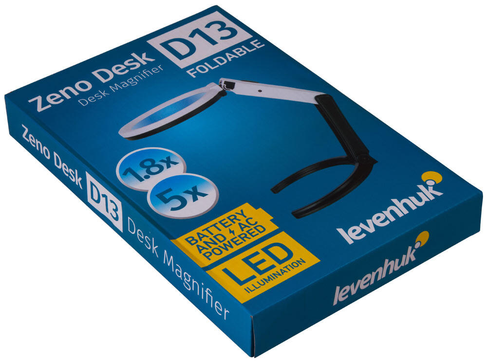 Lupa Zeno Escritorio D13 Levenhuk 2/5