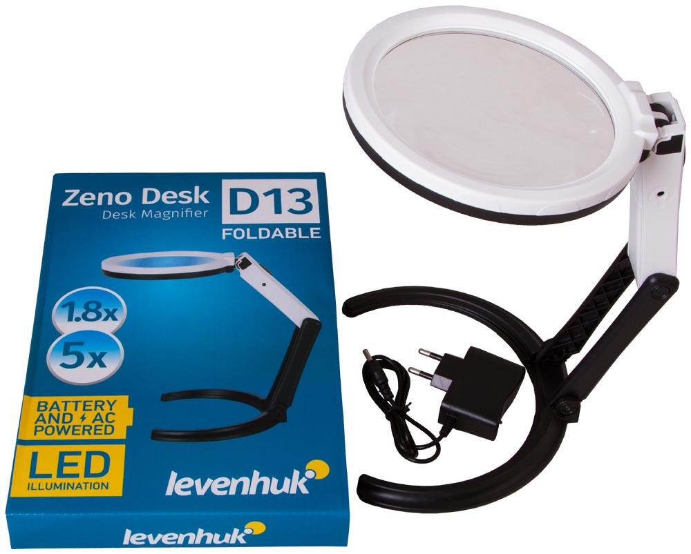 Lupa Zeno Escritorio D13 Levenhuk 3/5