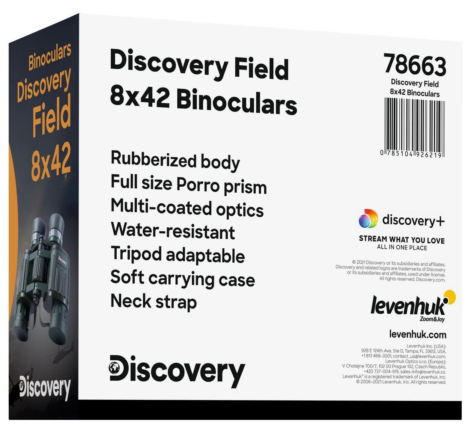 Levenhuk Discovery Field 8x42 Verrekijker 3/7