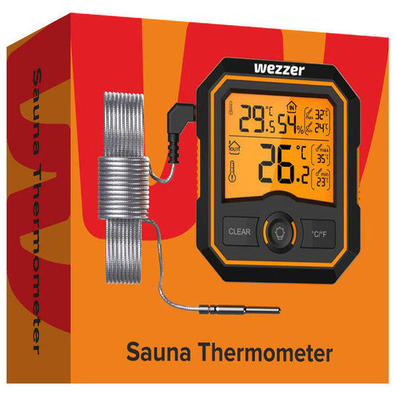 Termómetro de Sauna Wezzer SN20 Levenhuk