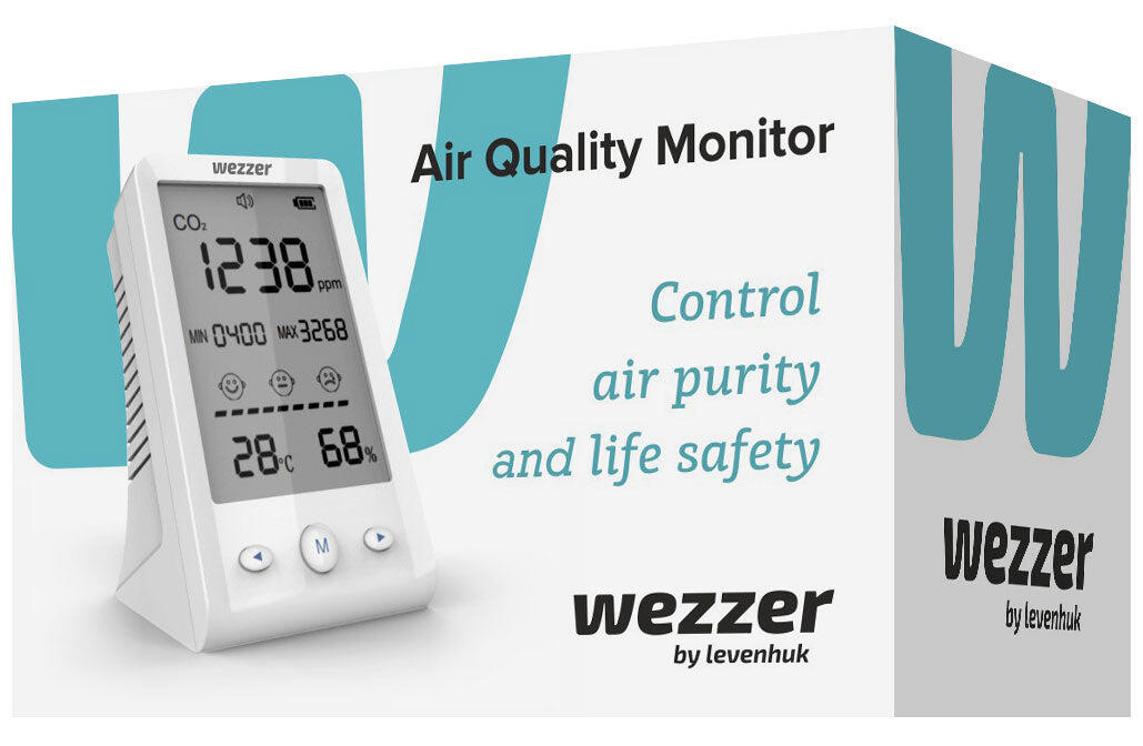 Wezzer Air MC10 Monitor di qualità dell'aria Levenhuk 3/5