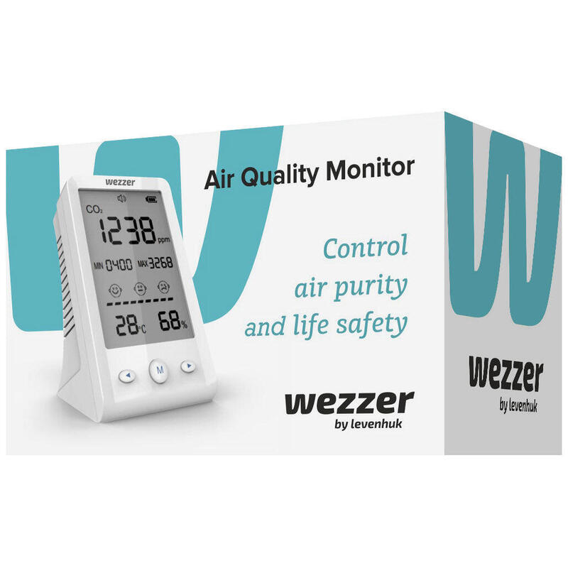 Monitor de Qualidade de Ar Wezzer Air MC10 Levenhuk