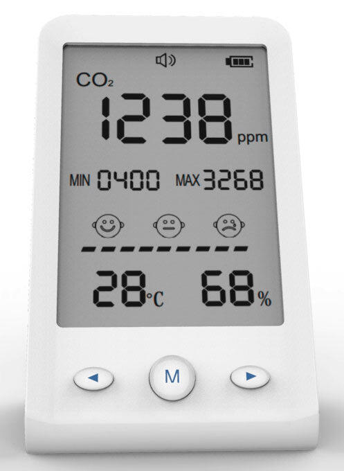 Wezzer Air MC10 Monitor di qualità dell'aria Levenhuk 2/5