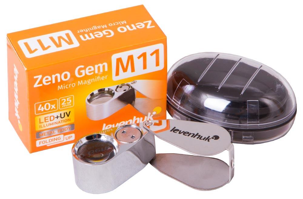 Lente d'ingrandimento Zeno Gem M11 Levenhuk 2/5
