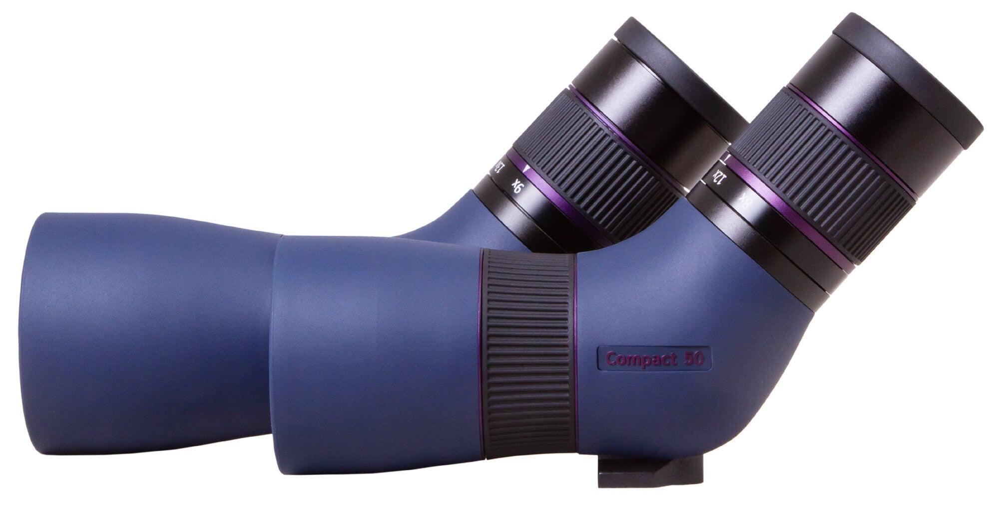 Levenhuk Blaze Compact 60 longue-vue 27x BK-7 Bleu 2/5